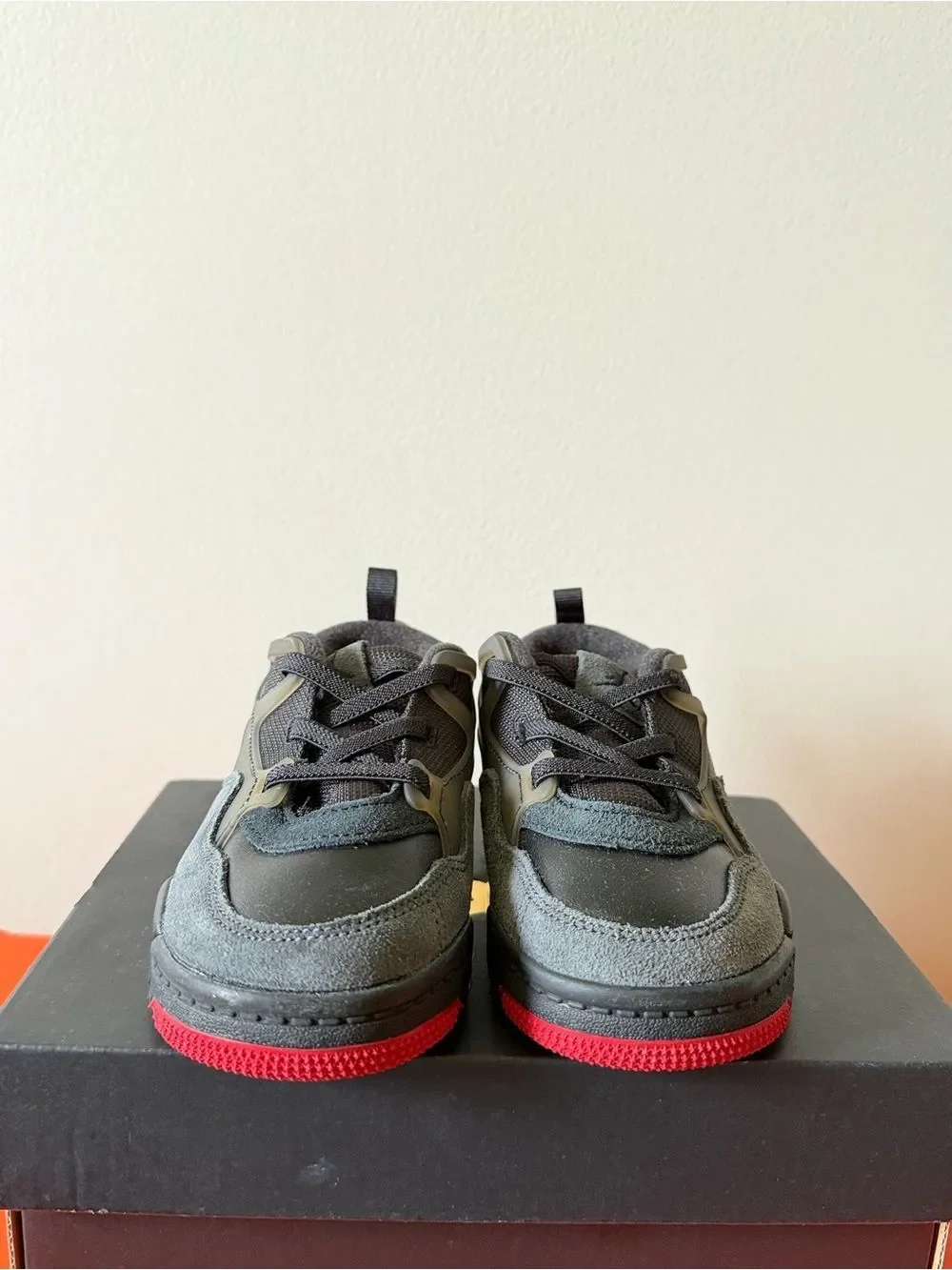 Air Jordan 4 RM TD Black Varsity Red FQ7937-060 Size 5C